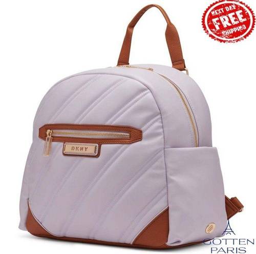 DKNY Bias 15" Carry-On Backpack Lavender Women's Bag