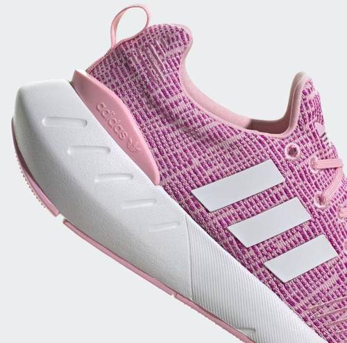 Adidas  Swift Run 22 Knit Upper Casual Athleisure Sneaker Shoe Barbiecore Pink