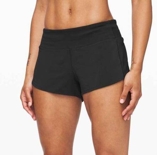 Lululemon  Speed Up Short *2.5" Black