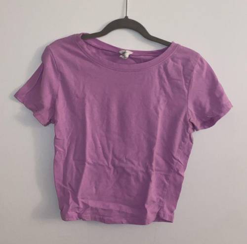 Tilly's  purple baby tee 