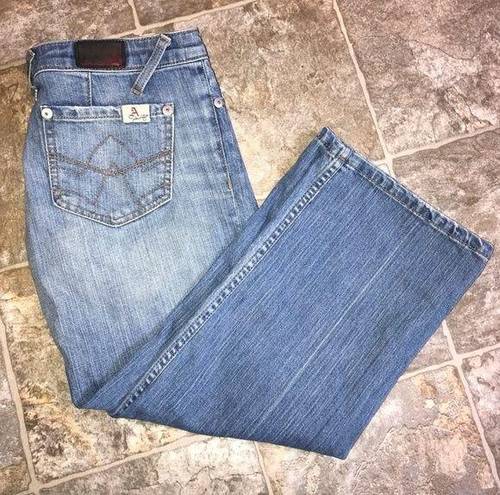 ABS Allen Schwartz Allen Schwartz size 29 blue crop jeans