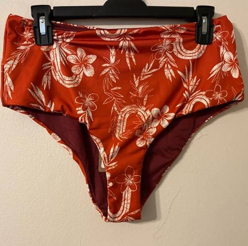 Patagonia New NWT Womens  Sunrise Slider Bottoms Patalokahi Sumac Red Medium