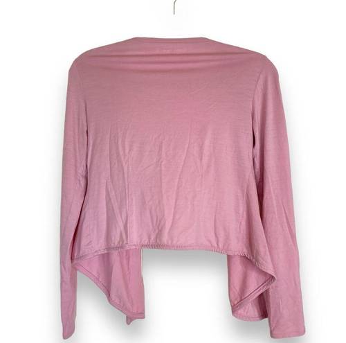 Outdoor Voices  Pink Merino Wool Cardigan Shrug Workout Sweater XS Balletcore