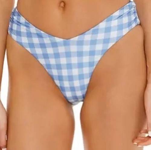 Chateau ISABELLA ROSE  Checkered Swim Bottoms in Chambray Size Large