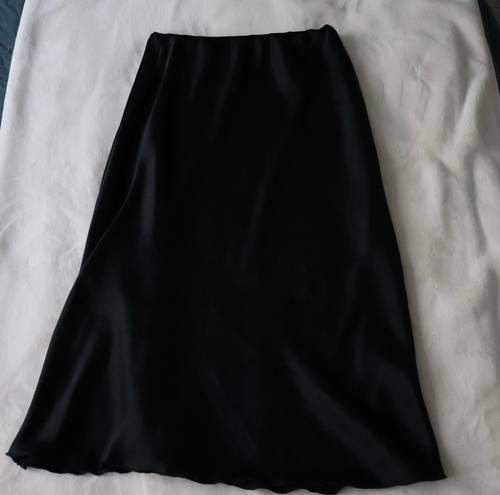 Tiana B . Silk Maxi Skirt