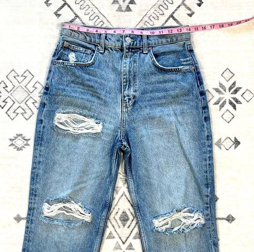 We The Free  x Free People Lita Distressed Straight Leg Jeans