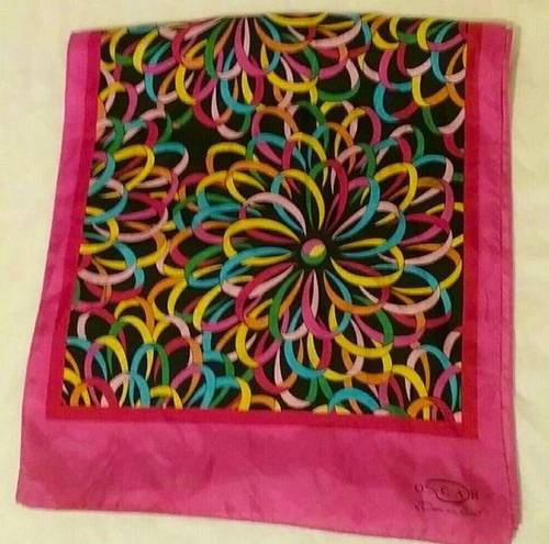 Oscar de la Renta Silk Scarf