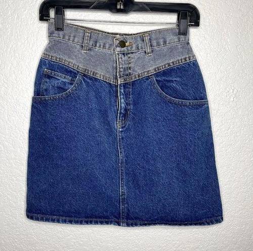 Sam & Libby SAM & Max Vintage Denim Skirt Size 7