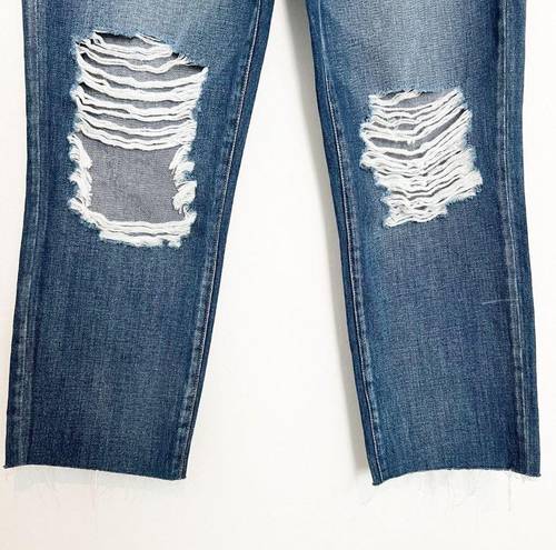 L'Agence NWT L’ Agence Denim Adele High Rise Crop Stove Pipe Jeans Newberry Blue Size 29