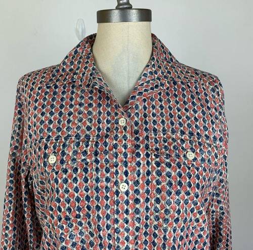 Krass&co Lauren Jeans  Paisley Button Down Shirt