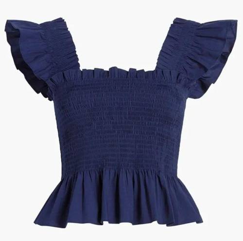 Hill House NWOT  The Paz Top in Size XL in Navy