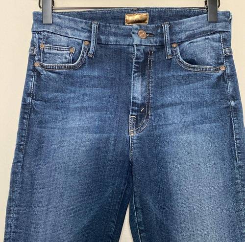 a.gain MOTHER High Waisted Looker Skinny Jeans In Tempted  Wash Size 27