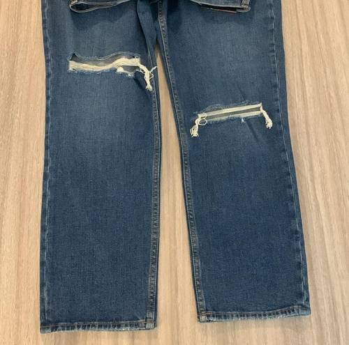 Abercrombie & Fitch NWT Abercrombie Curve Love Ankle Straight Ultra High Rise Size 30 or 10 Regular