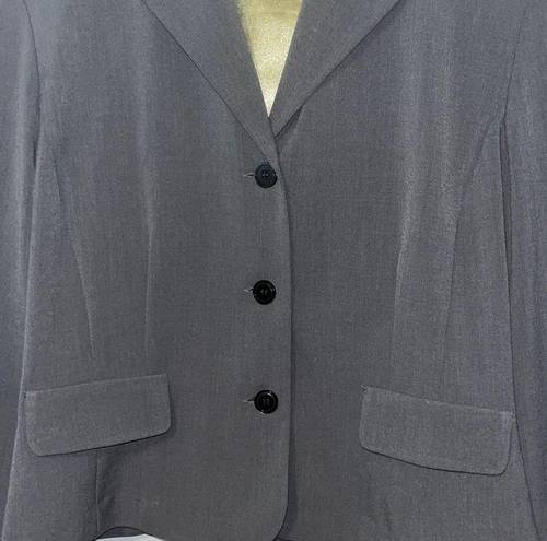 Danny & Nicole NWT  Easy Care Blazer Grey Gray Women’s 12 Business Casual Dressy