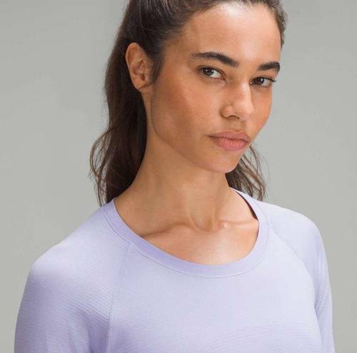 Lululemon Lilac Smoke Swiftly Tech Long Sleeve Shirt 2.0 *Race Length 