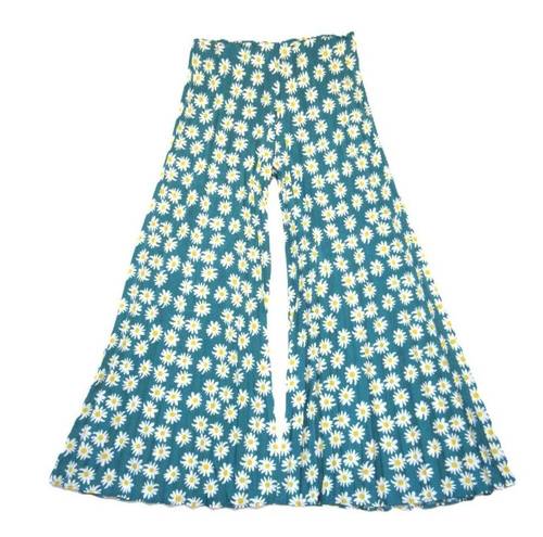 Daisy NWT marimekko Samota Rakastaa Ei Rakasta in Blue  Pleated Wide Leg Pants S