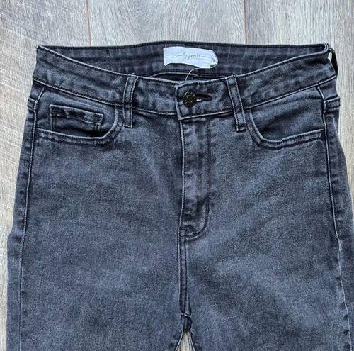 Carly Jean Los Angeles CJLA  Miller Jeans Vintage Black Distressed Size 3