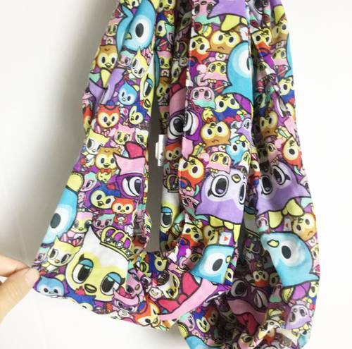 Tokidoki Infinity Scarf Donutella Mozzarella Sandy Stellina Neon Star Colorful