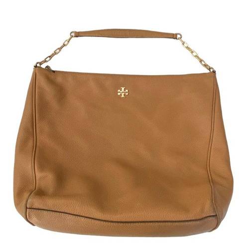 Tory Burch Carter Slouchy HoboTory Burch Women's Shoulder Bag Cardamom camel tan