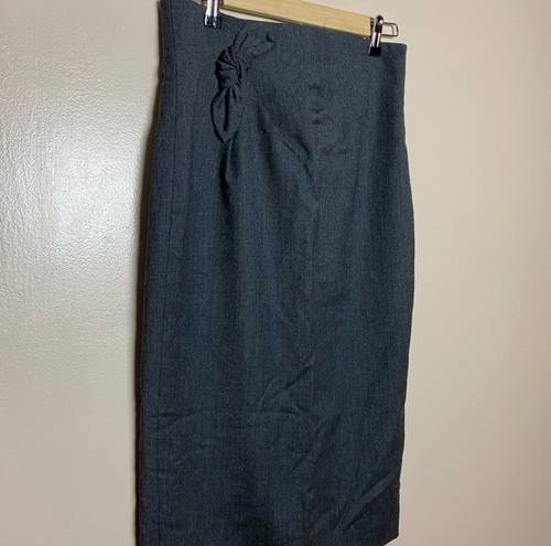 Robert Rodriguez CLEARANCE! Gray  High Waist Wool Skirt EUC