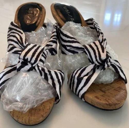 Unisa  Size‎ 8 is very cute 🦓 zebra striped heels. Women's Fashion