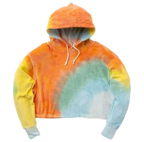 Polo  Ralph Lauren in Tye Die Terrycloth Cropped Hoodie