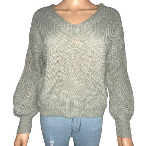 Moon & Madison V Neck Sweater 