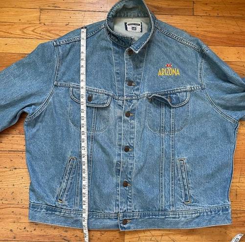 Lee Vintage Embroidered  Denim Jacket Size XXL