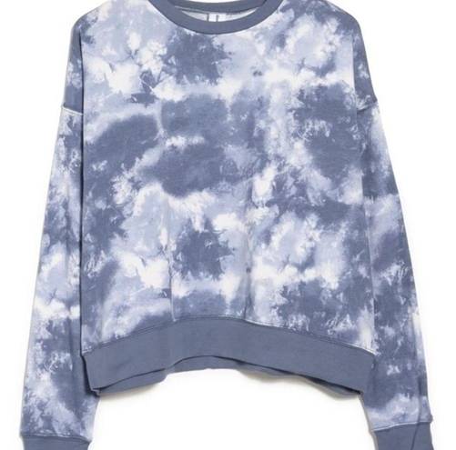 Abound Nordstrom  Tie Dye cropped Sweat Shirt L NWOT