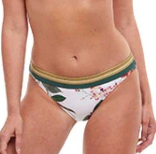 Gottex New!  Floral Print Contrast Trim Bikini - Bottoms