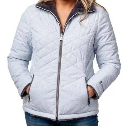 Free Country  | Gray Reversible Fleece Puffer Jacker Size XL