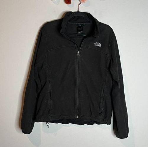 The North Face 🌺  black fleece zip up jacket