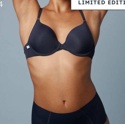 Harper [ Wilde] Base T-Shirt Bra Lightly-Lined Underwire Bra in True Blue