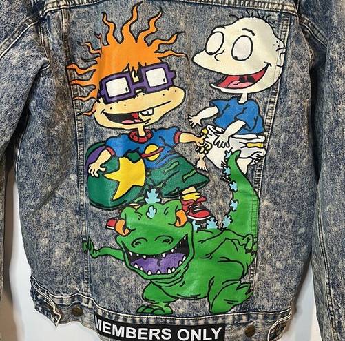 Nickelodeon Women’s |  Rugrats Denim Jacket | Medium