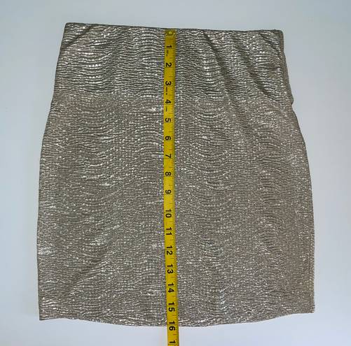 BCBGeneration Gold Skirt Size XS