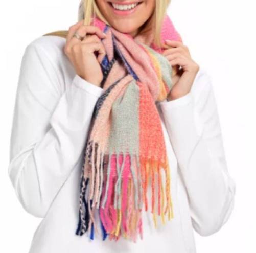 Kate & Mallory  multi colored pastel scarf