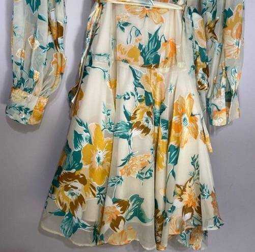 ASTR AJA FLORAL MINI DRESS NWT Wrap Dress Small