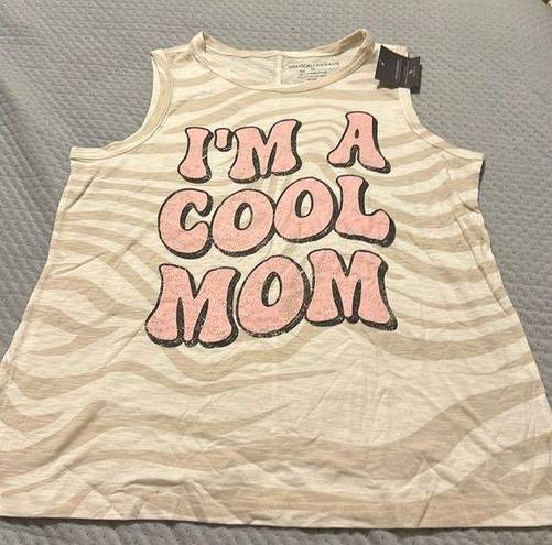 Grayson Threads Women's Im a Cool Mom Graphic Tank Top Size M NWT