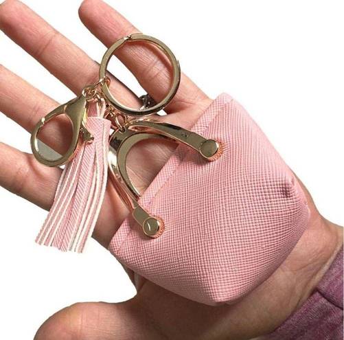 None NIB Mini Keyring / Key Charm Coin Purse Keychain Pendant with Tassel