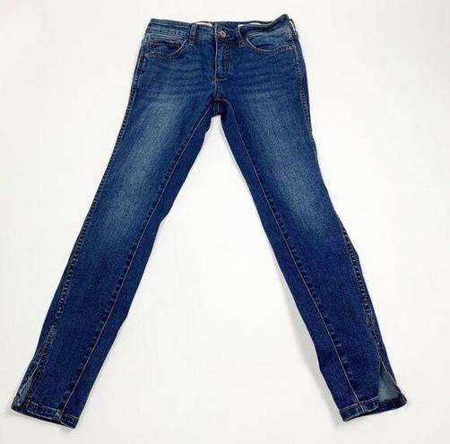 Pilcro and the Letterpress  Womens Jeans Blue Size 28 Mid-Rise Skinny Denim