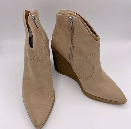 Jessica Simpson  Crais Cheyenne supreme microsuede wedge heeled bootie