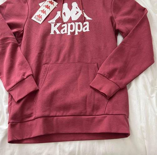 Kappa  Red Earth White Bright Hoodie