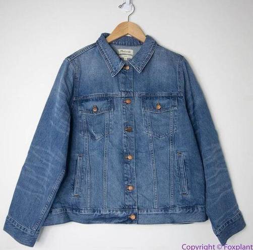 Madewell NEW  The Jean Jacket in Pinter Wash, 2X