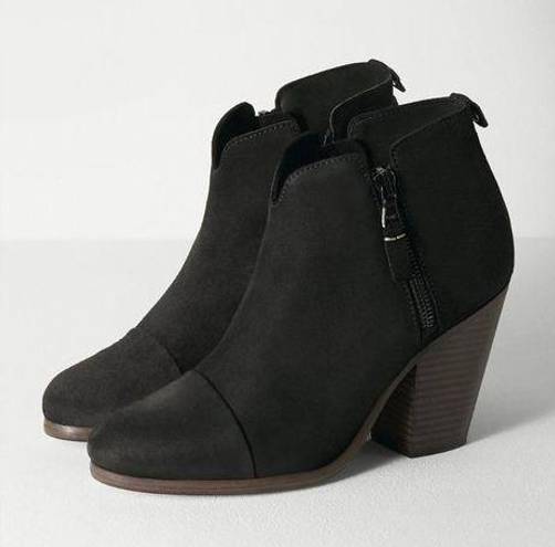 Rag and Bone  Suede Classic Margot Boots Black Womens Size 38