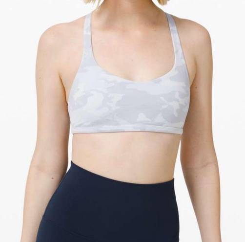 Lululemon Free To Be Wild Bra White Camo