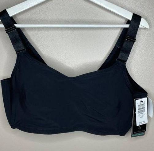 Torrid  Black Athletic Bra‎