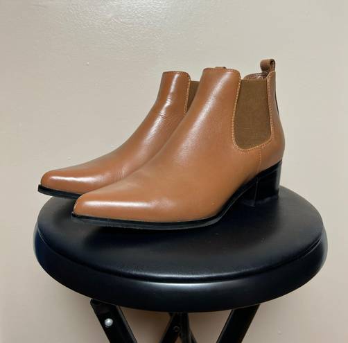 Blondo Brown  Waterproof Booties Size 7.5 Like New