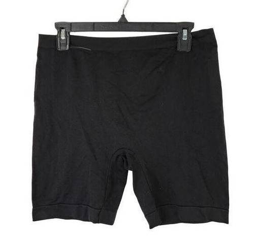 Skinny Girl  Smoothers and Shapers Shorts Briefs Womens 2X Black Tummy Control