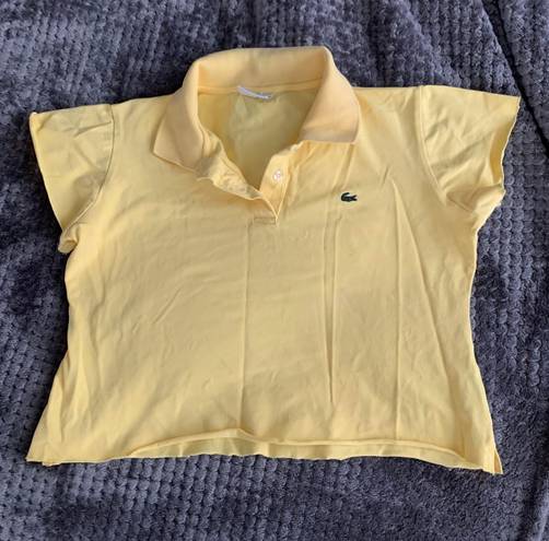 Lacoste crop Polo