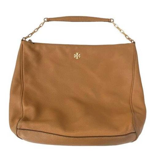 Tory Burch Carter Slouchy HoboTory Burch Women's Shoulder Bag Cardamom camel tan